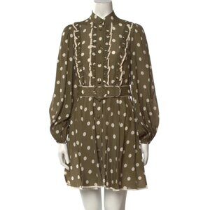 Zimmermann | Polka Dot Print Mini Dress | Size: XS
